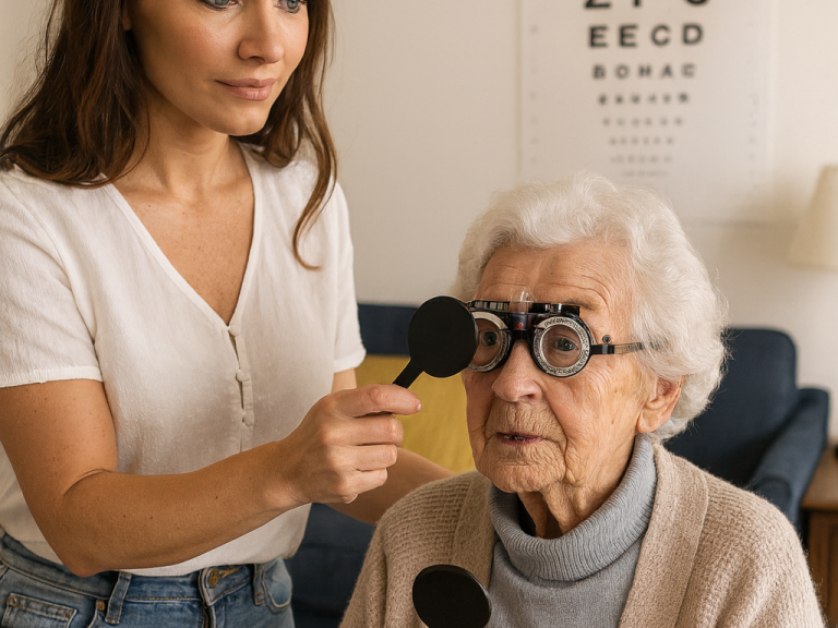 SehVia mobiler Service – Sehtest beim Hausbesuch Mobiler Sehtest vor Ort – SehVia Optiker Leipzig